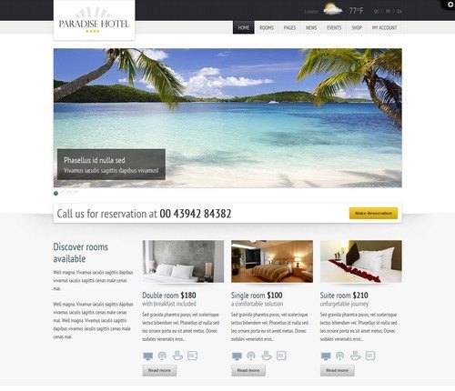 Paradise-Hotel-Responsive-Hotel-plantilla-wordpress